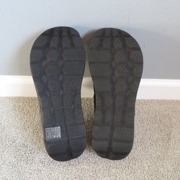 NEW OrthoComfoot Men’s Orthopedic Wide Winter Slippers Size 10 Brown/Gray - Picture 9 of 11